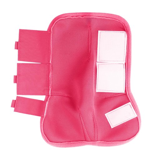 Gallopoff Fly Boots for Horses Set of 4, Non-Slip Horse Fly Boots, Comfy Airflow Mesh, No More Stomping & Horsefly Nuisance Pink Full