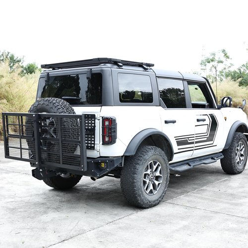 Hitch-Mounted Cargo Carrier - Rear Luggage Carrier, 750 Lbs Folding Hitch Mount Cargo Basket for 2" Receiver, Heavy-Duty Luggage Storage for SUV, RV, Truck, and Trailer