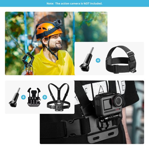 AKASO Outdoor Sports Action Camera Accessories Kit 14 in 1 for AKASO EK7000/ EK7000 Pro/Brave 4/ Brave 7 LE/ V50X/ V50 Pro/ V50 Elite/Go Pro Hero 9 in Swimming Any Other Outdoor Sports