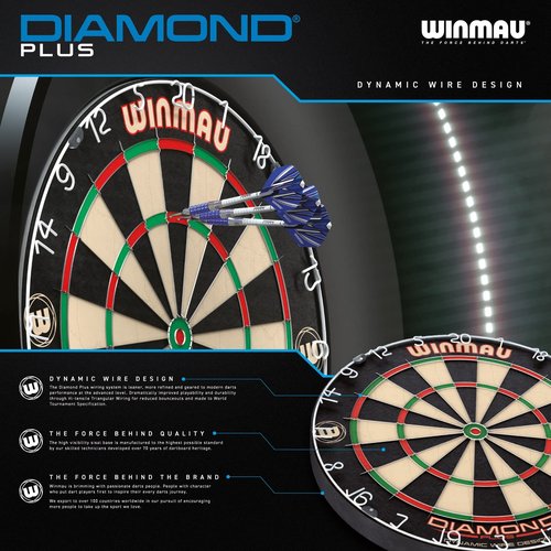 Winmau WIN400 Diamond Plus Dartboard