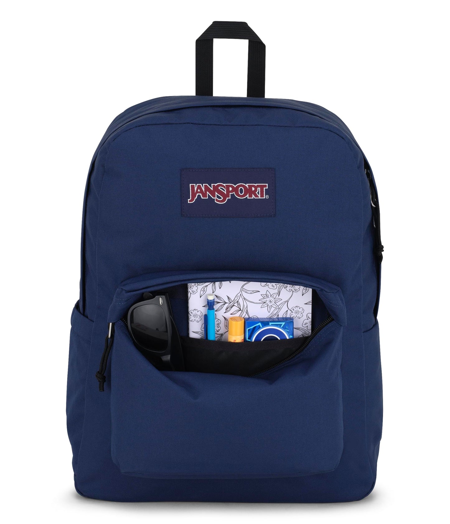JanSport Superbreak Backpack - Durable, Lightweight Premium Backpack, Navy