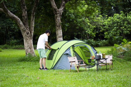 ThreeBears Instant Pop-Up Tent?? Person Tent with Easy Automatic Setup, Ideal for Camping, Traveling, and Outdoor Adventures. Quick and Convenient Assembly