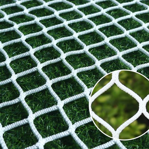 Bunifa Climbing Cargo Net for Kids Outdoor Balcony Safety Net Rope Netting Playground Climbing Net Stairway Railing Safety Net for Children Pets Toys Knotless Polyester Sports Netting