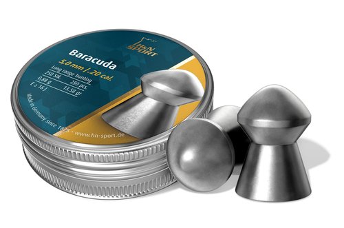 H&N Sport Haendler & Natermann Baracuda Domed Airgun Pellets .20 Caliber / 13.27 Grains (250 Count).20 Cal (PY-P-17)