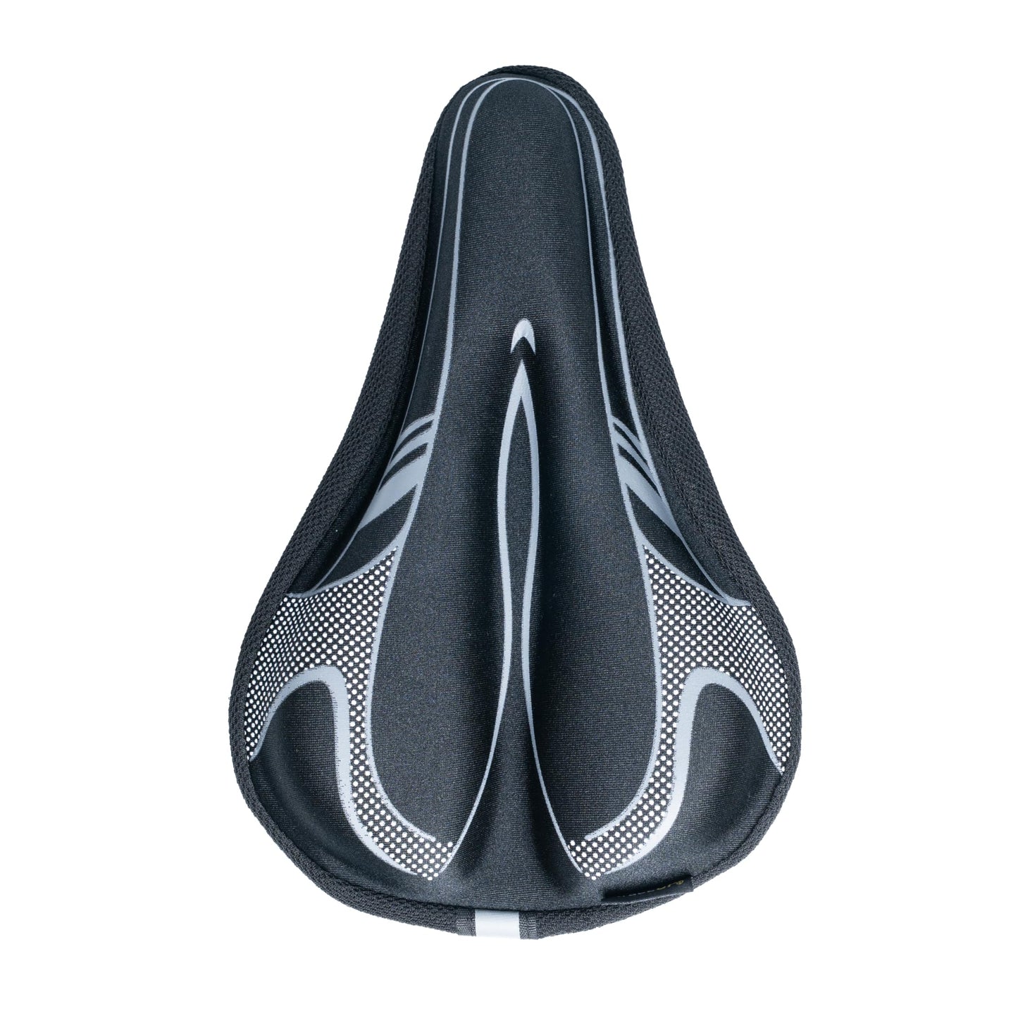 BraceUP Gel Bike Seat Cover for Women & Men, Padded Bicycle Seat Cushion with Extra Thick Silicone Sponge, Anti-Slip Design, for Stationary, Spin, and Indoor Cycling Bikes