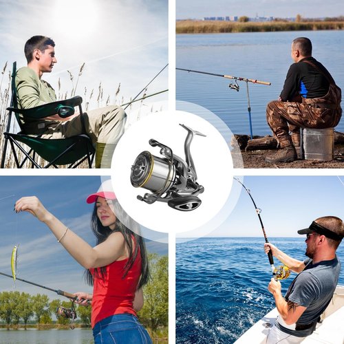Winter Fishing Reel - Ice Fishing Reels, Reel | 4.8:1 Gear Ratio Fishing Wheel, Stainless Steel Saltwater Reel, Smooth Long-Distance Casting, Lure Fishing Reels for Freshwater, Lake
