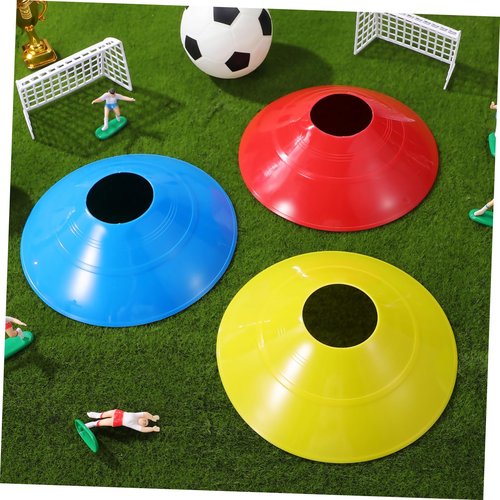 HONMEET 30Pcs Soccer Training Cones Agility Cones for Mesh Bag Pe Practice Equipment for Structured Drills in Football Basketball and Soccer