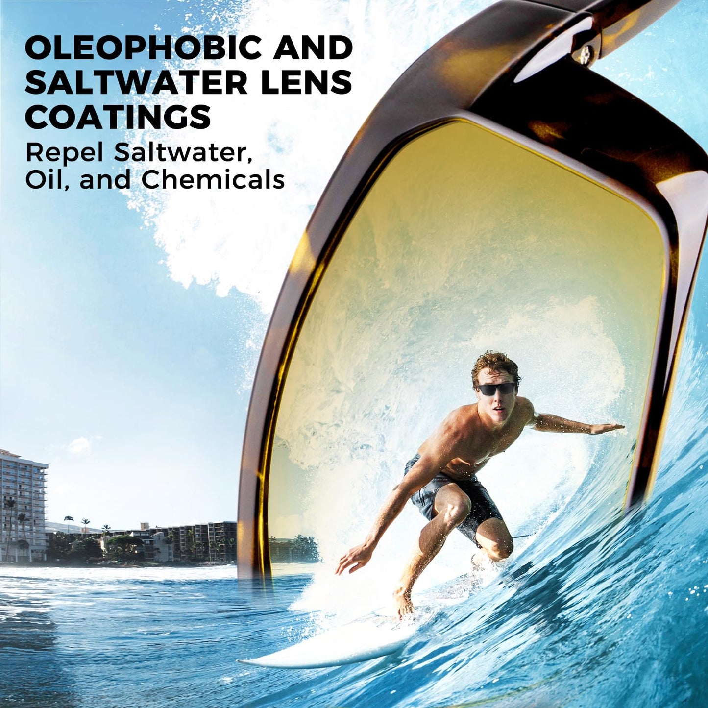 KastKing Huzzah Polarized Sport Sunglasses for Men and Women, Wrap Design