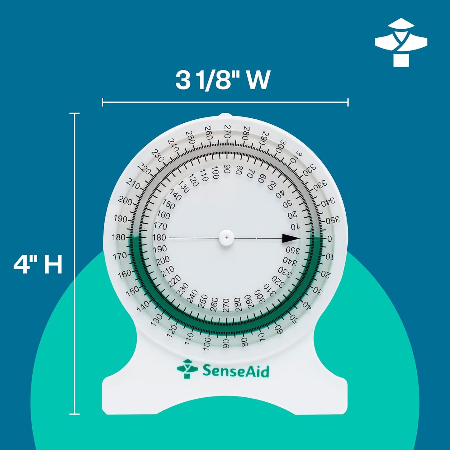 Inclinometer for Physical Therapy | Range of Motion Measurement PT Inclinometer