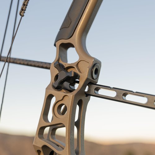 Viper Archery - Dovetail Riser Stabilizer for Compound Bows - Fits Directly in Bow Riser. Adjustable Length, Includes Lock Knob, Dampener & Weights - Archery Stabilizer Proundly Made in USA (10-inch)