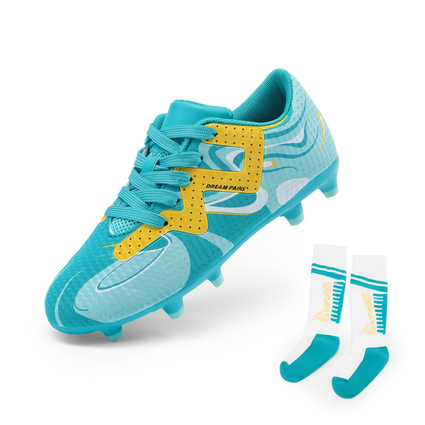 DREAM PAIRS Girls Boys Toddler Soccer Cleats