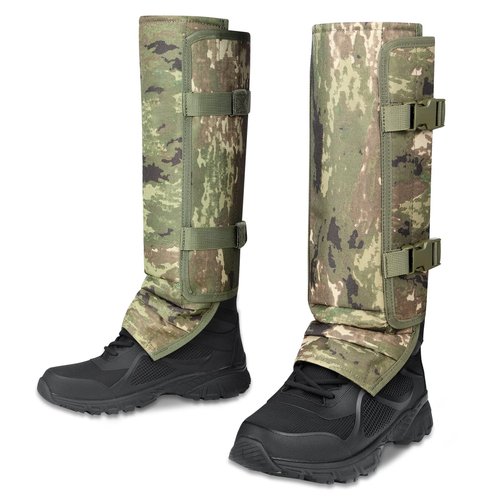 UiiHunt Snake Gaiters & Guards: Waterproof, Adjustable Snake Bite Protection for Men/Women - Urban Camo