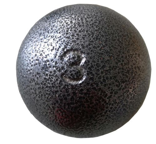 Cast Iron Shot Put,1kg 2kg 4kg Track & Field Throwing Ball (2.0, Kilograms)
