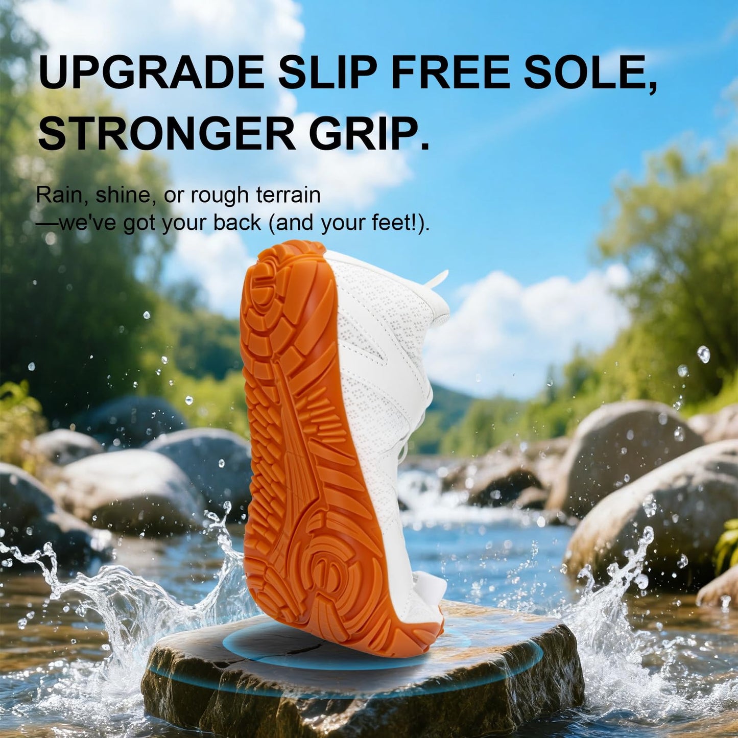 ELETON Barefoot Shoes Women Men Footwear, Wide Toe Box Hiking Zero Drop Non-Slip Quick-Dry River Boat Pool Beach Water Shoes, Lightweight Swimming Running Walking Sneakers Unisex