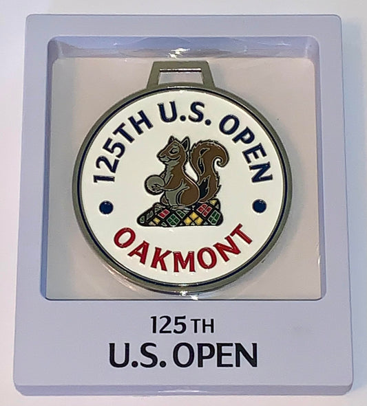2025 US Open Golf Bag Tag Oakmont metal pga new