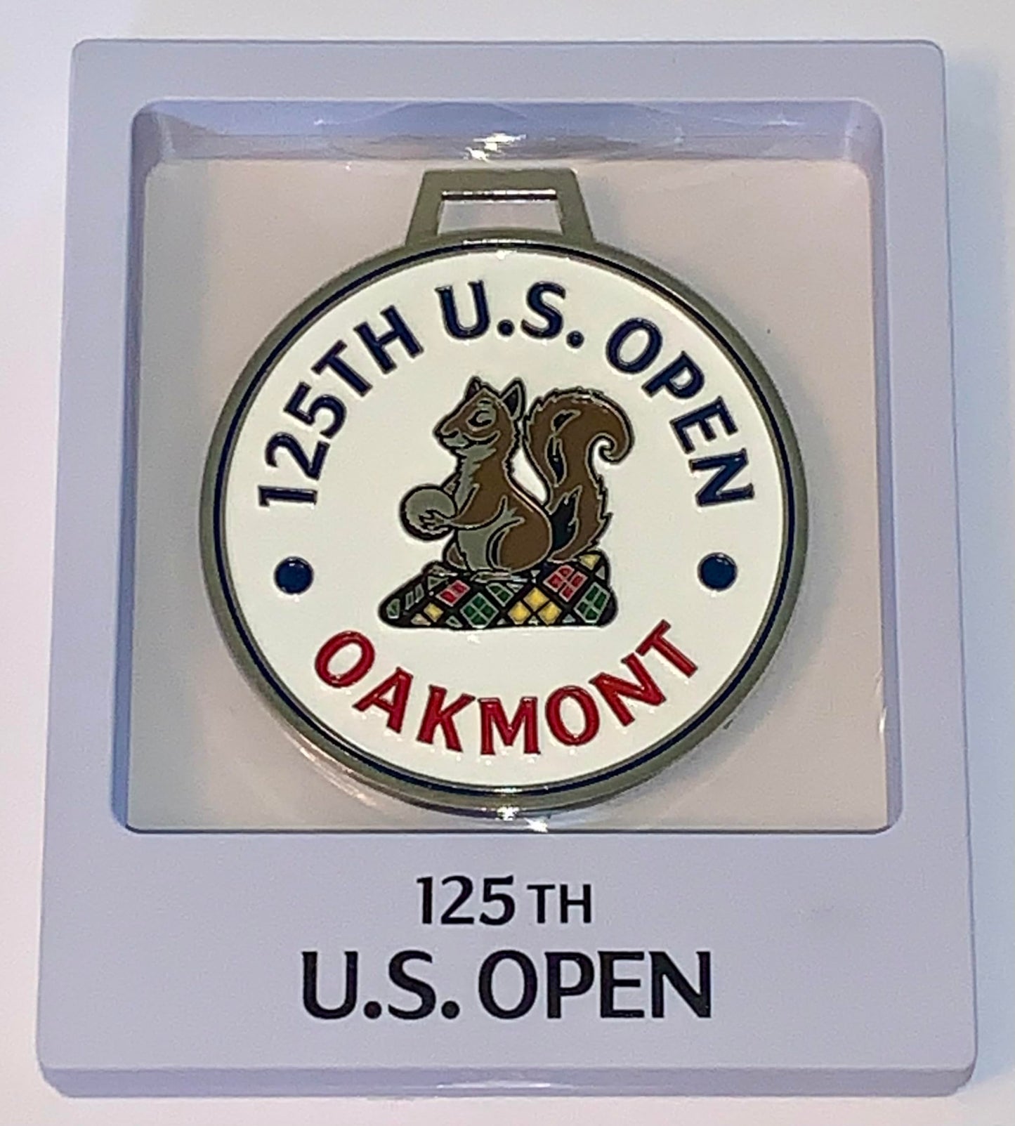 2025 US Open Golf Bag Tag Oakmont metal pga new