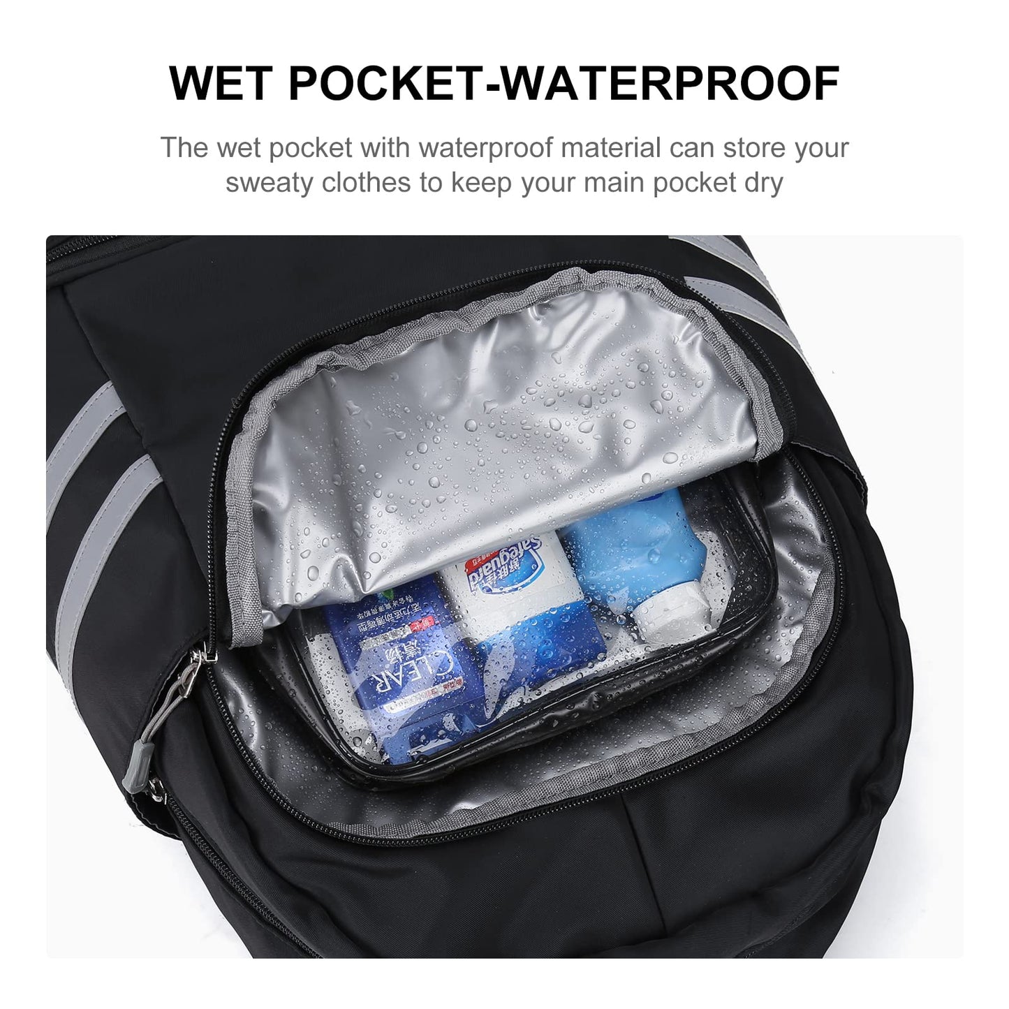 SYCNB Gym Backpack for Women with Shoes Compartment,Sports Backpack