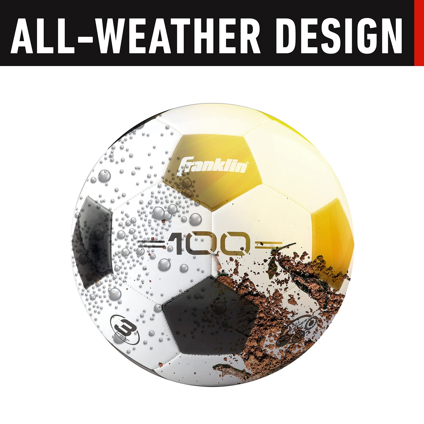 Size 3 Competition 100 Soccer Ball