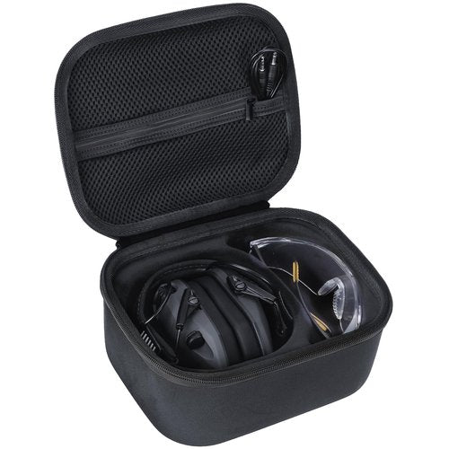 Peyyargo Storage Case Compatible with Walker's Razor Slim Shooting Hearing Protection Electronic Earmuffs(Black)