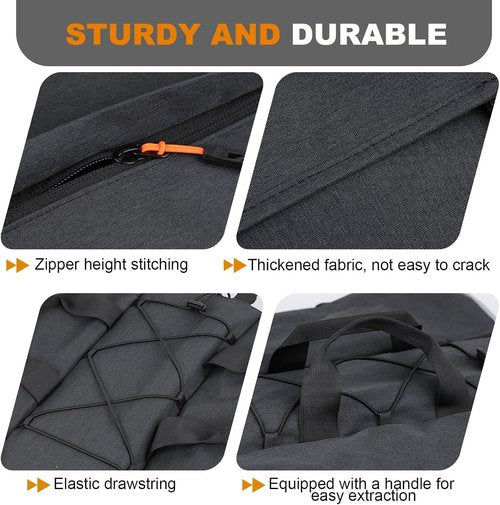 NDakter Bike Panniers, 35L Waterproof Panniers Bike Bags for Rear Rack, Expandable Double Bicycle Trunk Bag with Reflective Strips,E-bike Accessories for Commute Road and Mountain Cycling Travel