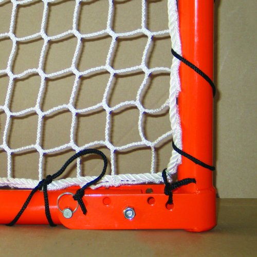 EZGoal Lacrosse Folding Goal, 6 x 6-Feet, Orange