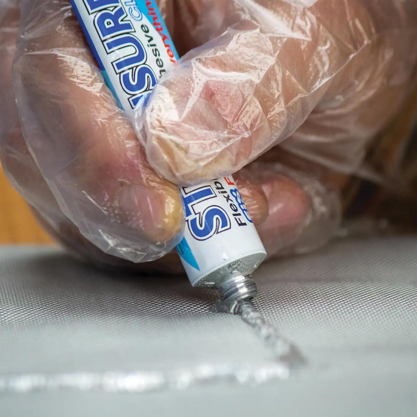 Stormsure Fast Curing Flexible Repair Adhesive - (15g) Clear + 30ml Stormcure Accelerator - 10 Times Faster Cure Without Compromising Bonding Strength