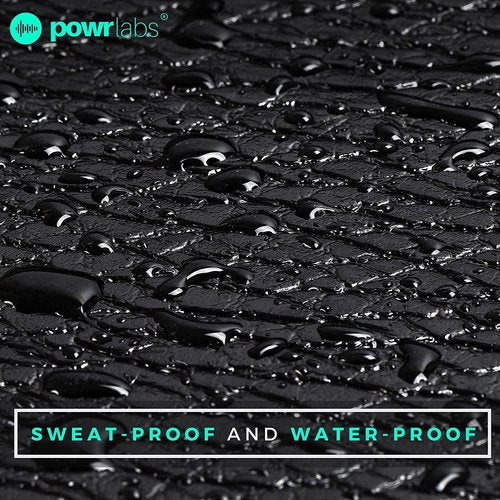 Powr Labs Bike Trainer Mat Compatible with Peloton Bike – Stationary Cycling Floor Pad for Treadmill, Exercise Equipment & Gym Use – Protects Carpet & Hardwood Floors, Indoor Trainer Accessory