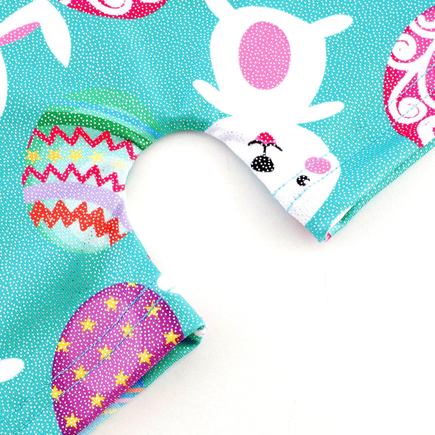 HOZIY Gymnastics Leotards for Girls 7-8 Years Tumbling Outfits Aqua Blue Pink Rabbit Egg Biketard Sparkly Glitter Dance Clothes Clothing Unitard