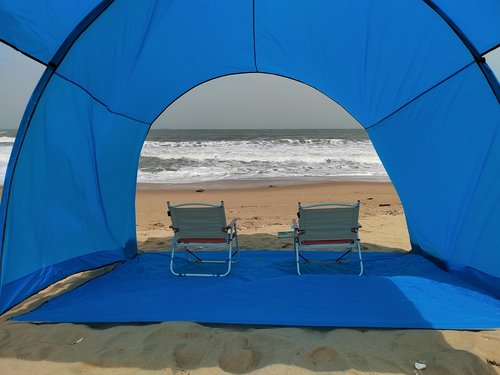 Beach Tent The Original Wind Powered Beach Shade