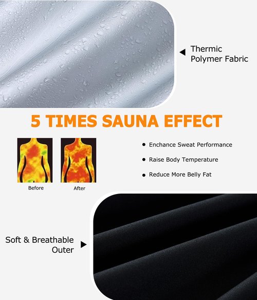 TrainingGirl Sauna Sweat Suit for Women Waist Trainer Workout Faja Weight Vest Body Shaper Shirt Band