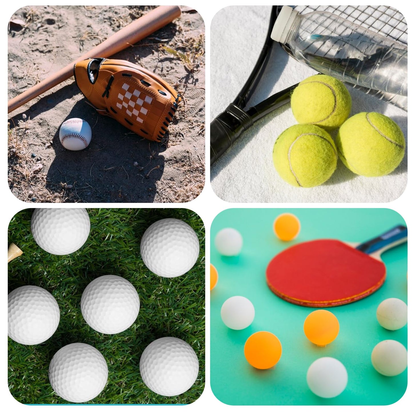 15Pcs Baseball Holder, Ball Stand Baseball Stand Sphere Holders for Display Clear Ring Acrylic Display Holders for Easter Eggs Golf Softball Tennis Ball Spheres Marbles Collections