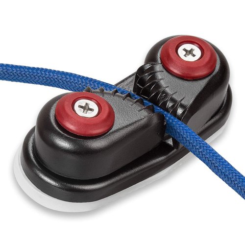 GANGUOLA Cam Cleat Ball Bearing Fast Entry Cam Cleat for Line Sizes Upto 5/8-Inch, Aluminum, Sailing Sailboat Kayak