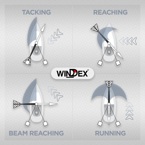Windex 10C - Wind Direction Indicator for Sailing, Sailboat Wind Indicator, Boat Accessories, 10-20 Feet Sized Boats
