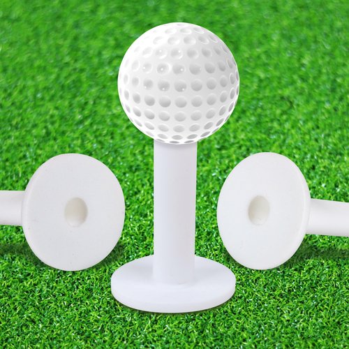 TROLLBIRD Premium Rubber Golf Tees for Mats Golf Tee Holder for Driving Range Simulator Hitting Mats and Outdoor Training 6 Sizes Rubber Tees & 6pcs 3-1/4 Tees (12 Pcs)