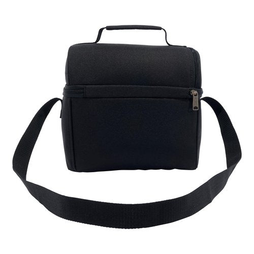 Carhartt Insulated 12 Can Two Compartment Lunch Cooler Bag - Rain Defender DWR Coating - Synthetic Lining Black 1 One Size One Size