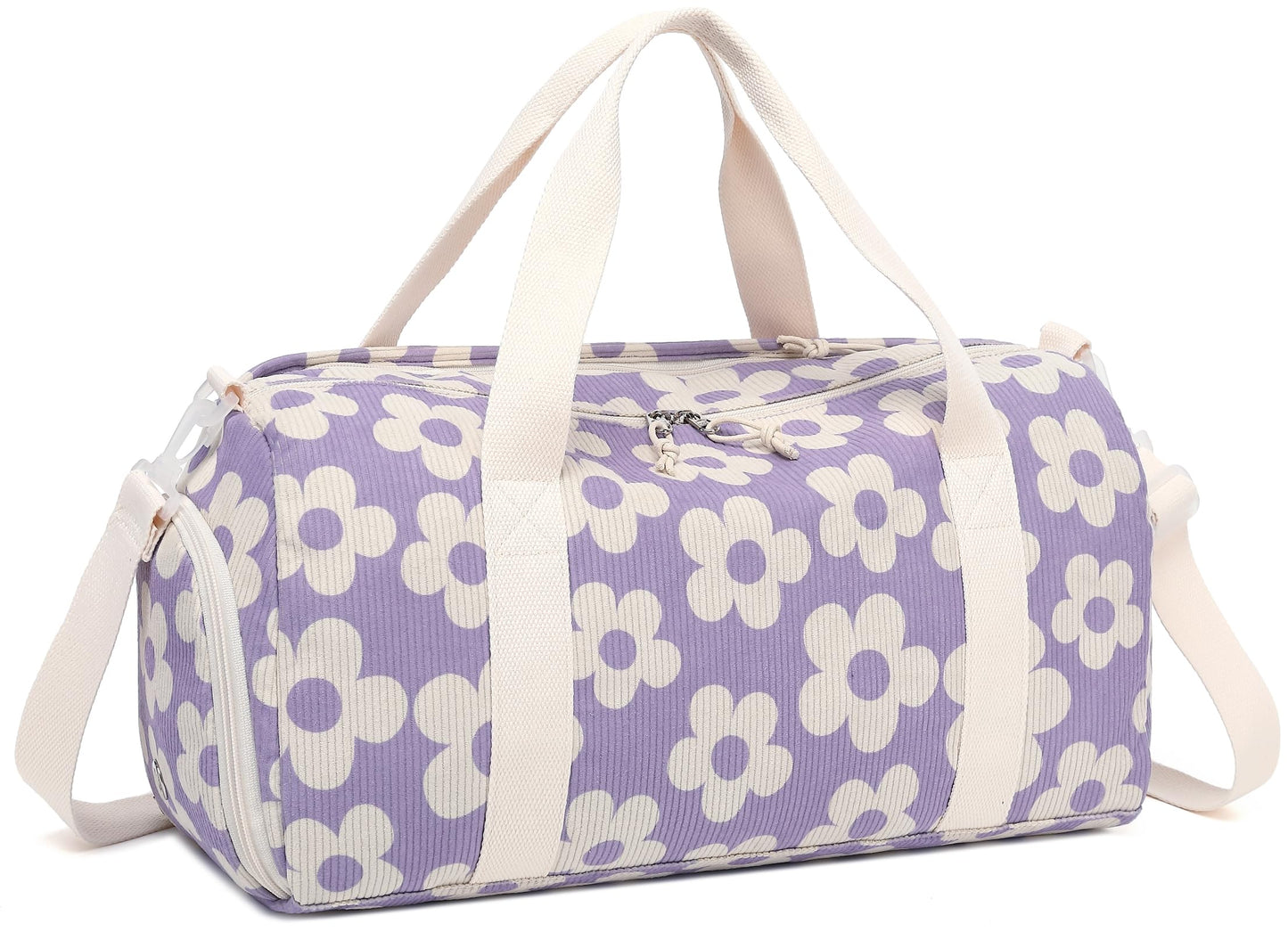 BLUBOON Duffle Bag Girls Kids Cute Gym Bag with Shoes Compartment & Wet Separation Waterproof Sports Overnight Travel Bag