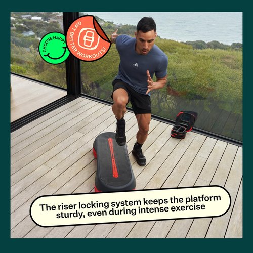 Les Mills™ Two Risers for Use with Les Mills™ SMARTSTEP™ Dual Purpose Cardio and Strength Platform System