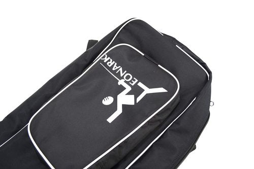 LEONARK Fencing Bag for Epee Saber and Foil - Portable Backpack for Fencing Sword Suit and Mask - Storage Bag for Both Adult and Child Fencers (Black A)