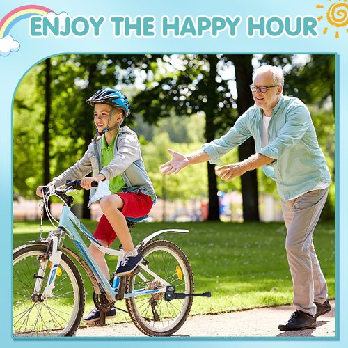 LEICHTEN Kids Bike Kickstand for 16 Inch Wheel Children's Bicycle Single-Side Kick Stand Rear Mount Bikes Support Racks for Girls and Boys Bike