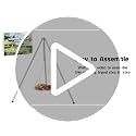 Stainless Steel Campfire Tripod Grill for Camping Cooking - Without BBQ Tools