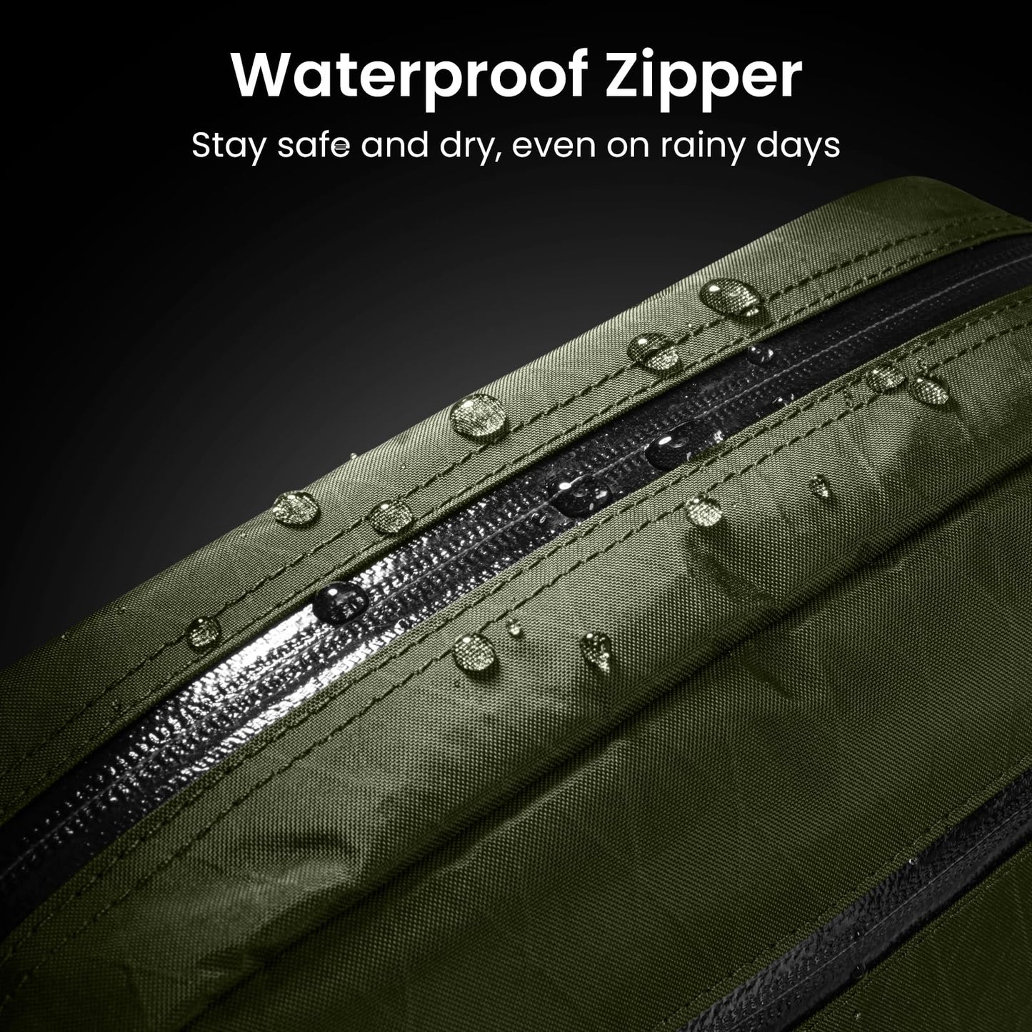 tomtoc 1.5L X-Pac Sling Bag with RFID Blocking, Crossbody Bag Minimalist Chest Shoulder Pack for Men/Women, Water-resistant Lightweight Casual Funny Pack for Travel, Daily Commute