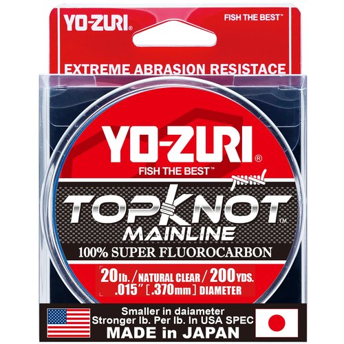 Yo-Zuri Topknot Mainline 1000Yds 20Lbs (0.370mm) Natural Clear