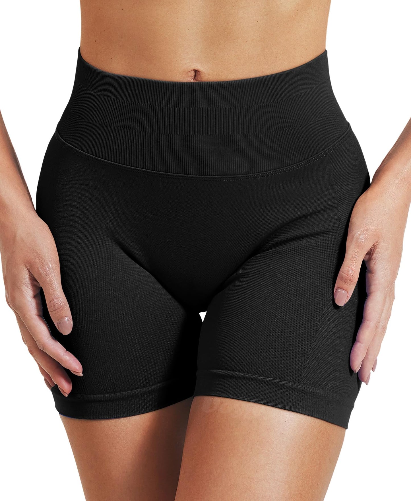 VOYJOY Women Workout Impact Shorts 2.5"/ 3.6"/ 4.5"/ 6" Scrunch Butt Booty