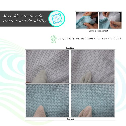WonderVibes 2x1 Hot Yoga Towel Pack - 2 Yoga Mat Towel - Quality Yoga Towel with Mesh Bags - Yoga Towels for hot Yoga Non Slip - 2 Absorbent Pilates Mat Towels - Multi-use