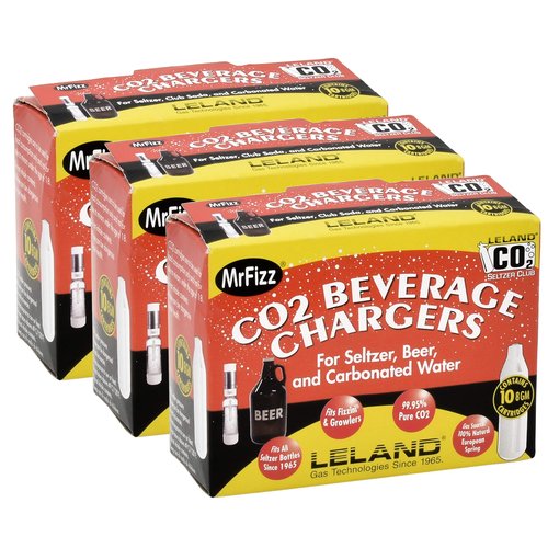 Leland 8-gram CO2 Cartridges, 10ct (3-(Pack)) …