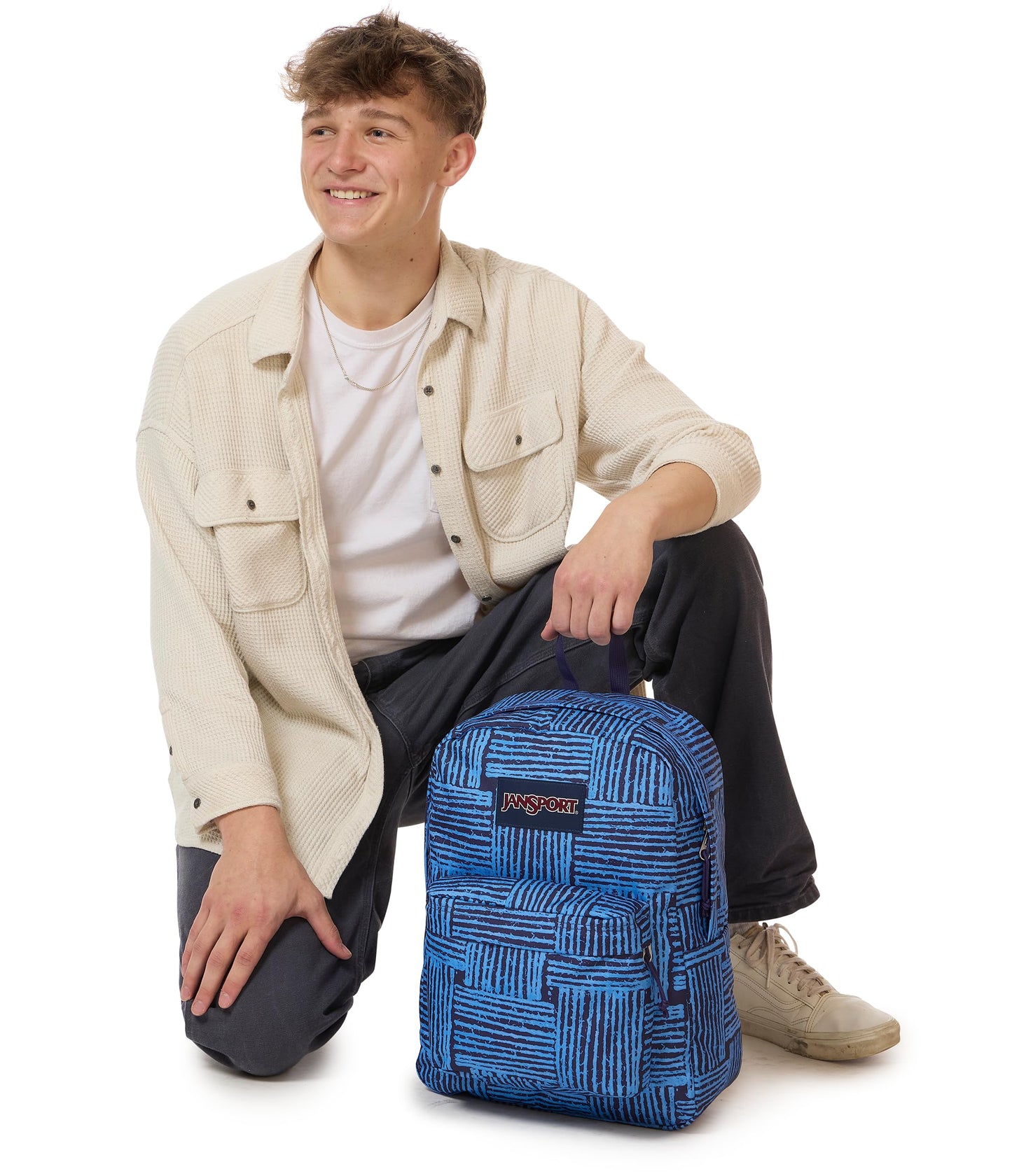 JanSport SuperBreak One Backpack - Durable, Lightweight Bag with 1 Main Compartment, Front Utility Pocket with Built-in Organizer, Premium Backpack, Threaded