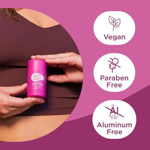 HAPPY CURVES Anti-Chafe Stick - Chafing and Friction Defense for Women, Ideal for Thighs, Underarms and More - Thigh Rub Protector and Chafing Balm, Perfect for Active, Non-Active Women (1 Pack)
