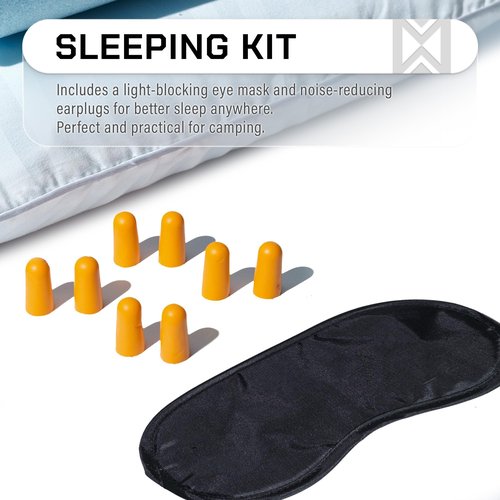 BOZEMAN OUTDOORS Camping Pillow 2 Pack ??Camp Pillow, Memory Foam Pillows 2 Pack ??for Sleeping Bag & Hiking, Reliable & Comfortable