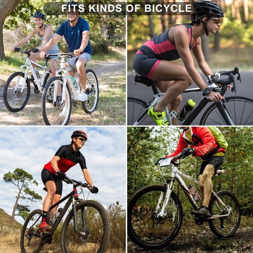 Binudum Bike Water Bottle Holder with Screws Lightweight Cycling Bicycle Water Bottle Holder for Road, Mountain Bike (Black)
