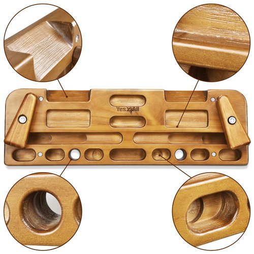 YES4ALL Climbing Fingerboard Premium - Espresso
